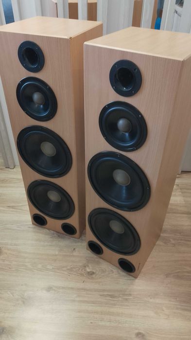 Kolumny ze wzmacniaczem, + bluetooth