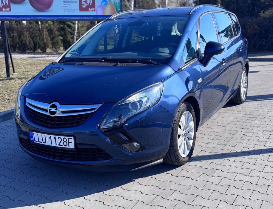 Opel Zafira 140 KM/nowy LPG/niski przebieg/7-osób./bezwypadkowy/gotowy do jazdy