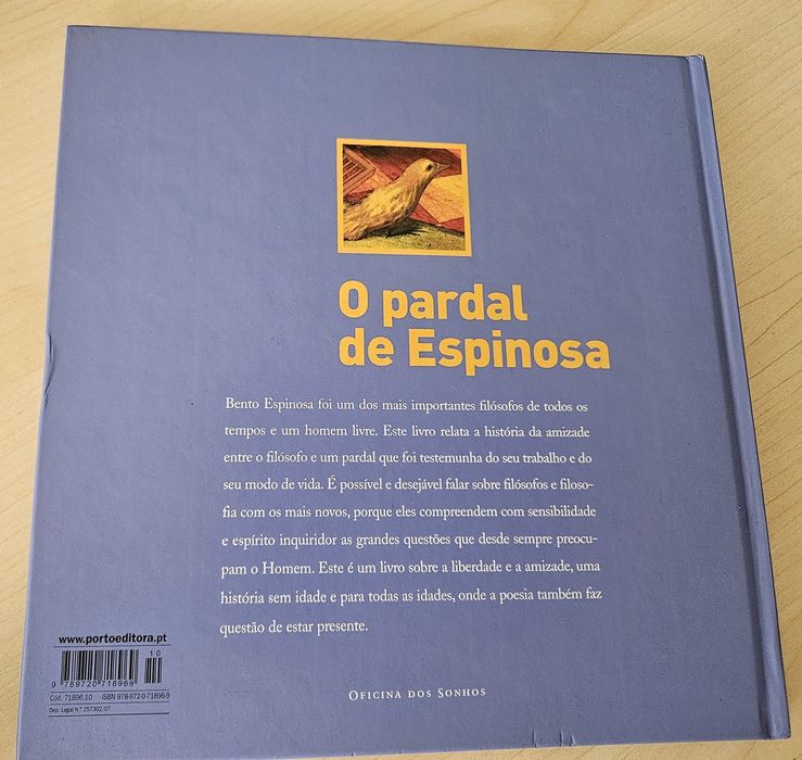 Livro O Pardal de Espinosa