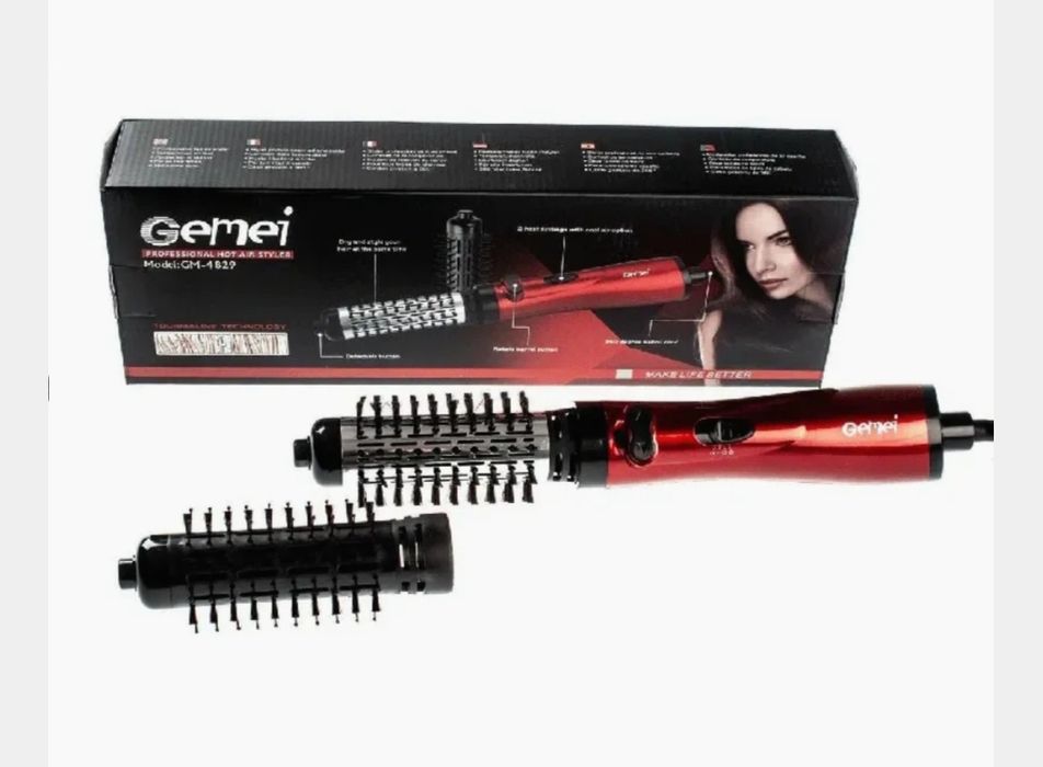 Фен- щітка Gemei GM-4829