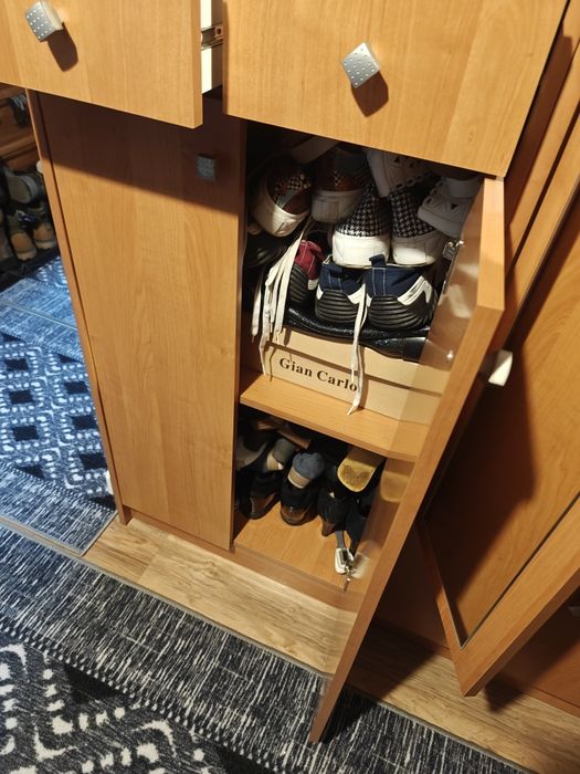 Komoda + szafa wąska do przedpokoju