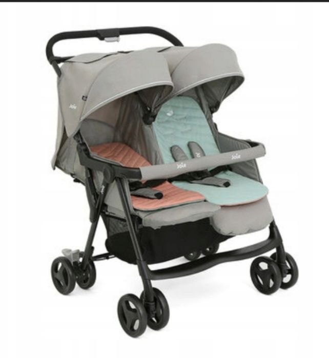 Joie Aire Twin - spacerowy wózek bliźniaczy