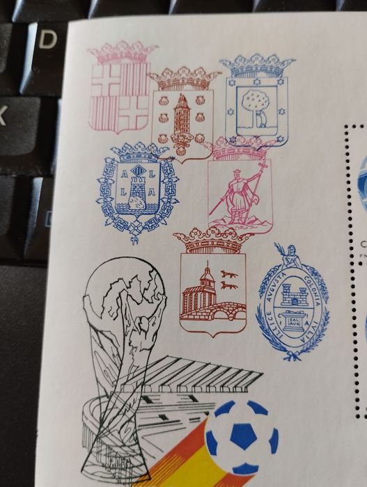 Selos do Mundial de Espanha 1982