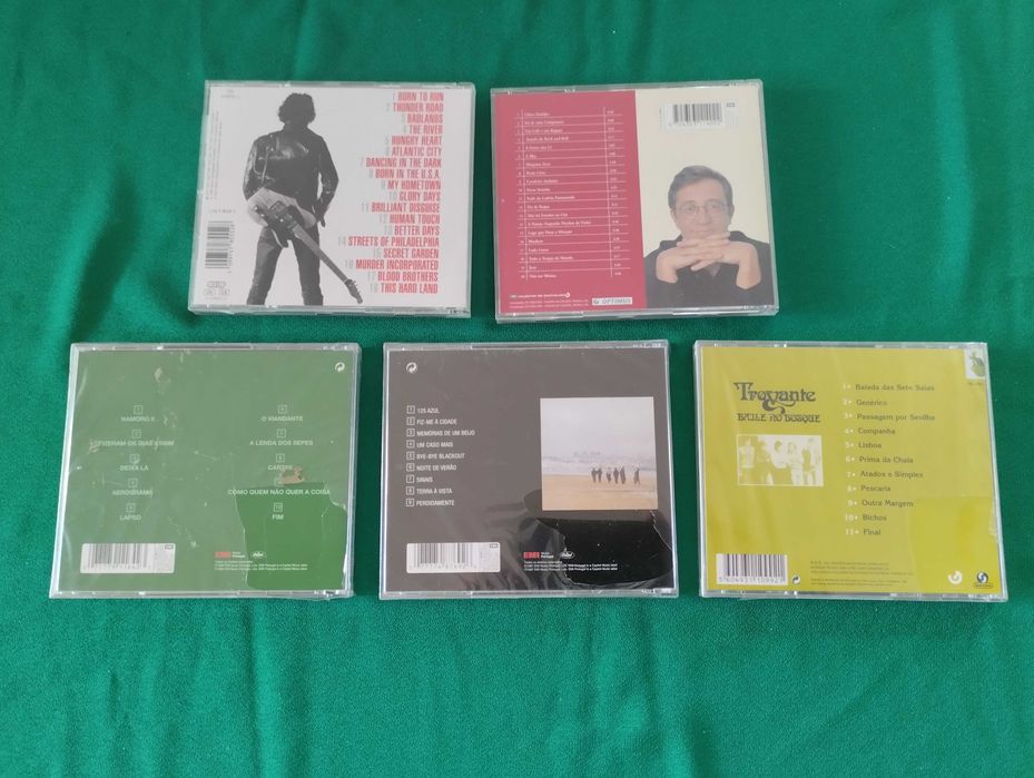CDs de Rui Veloso-Trovante-Bruce