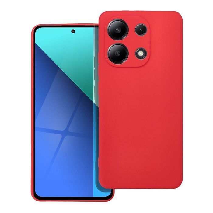 Futerał SOFT do XIAOMI Redmi Note 13 4G czerwony