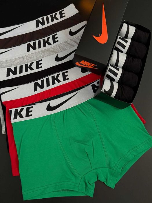 Чоловічі боксери Найк. Мужские трусы Найк, мужское белье