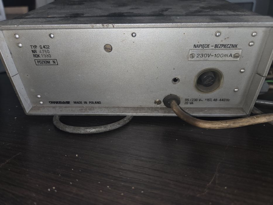 Generator Funkcji Typ G 432 Mera Tronik Generator Fali