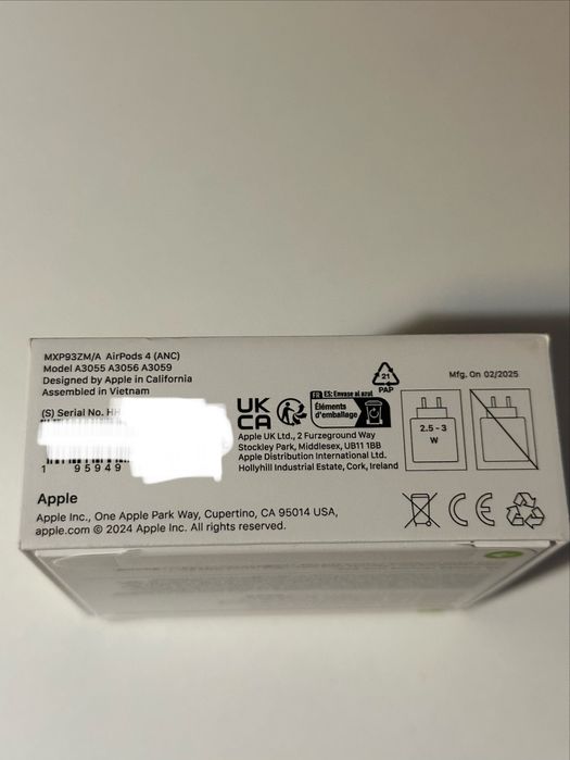 Sluchawki Apple AirPods 4 ANC