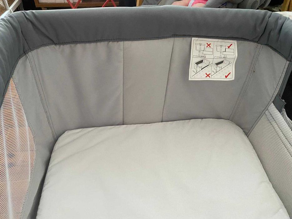 Berço Chicco Next2Me Essential + colchão incluído