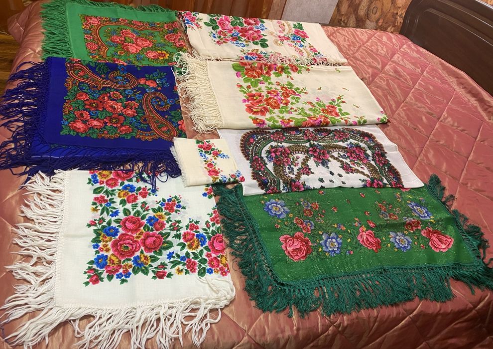 Хустки радянські ссср вінтажні