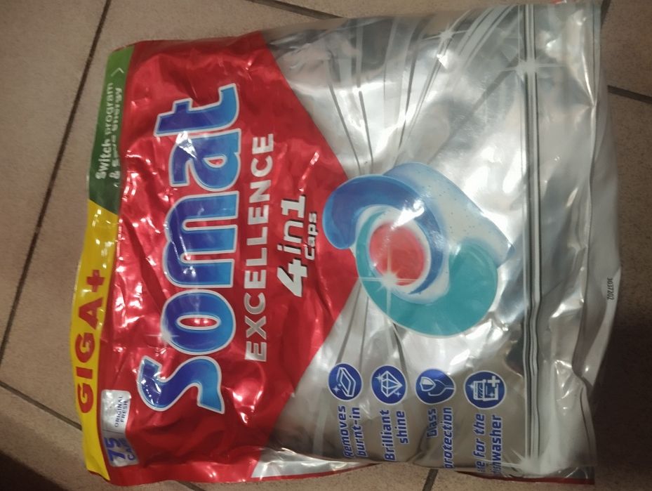 Kapsułki do zmywarek Somat excellence 4w1