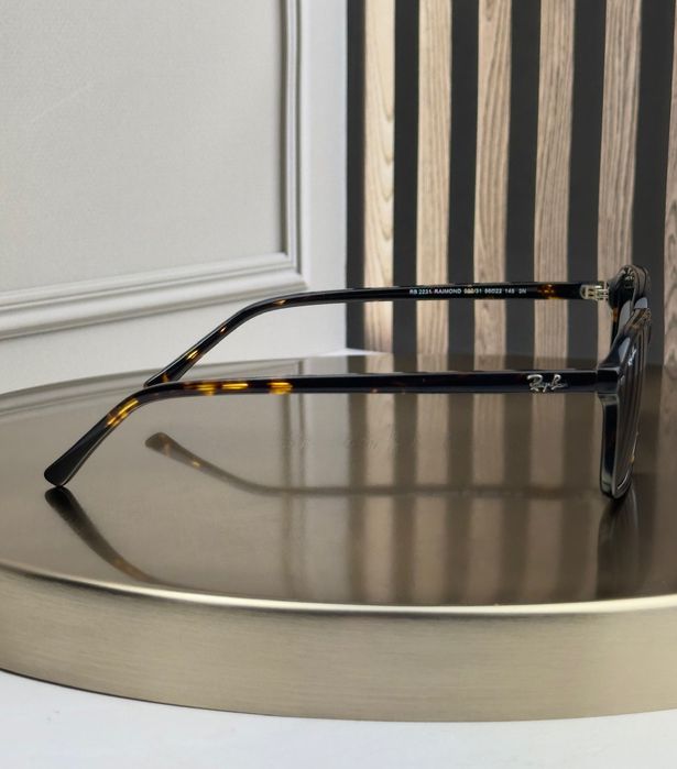 Сонцезахисні окуляри Ray-Ban Raimond RB2231 гавана G15 прямокутні унісекс оригінал