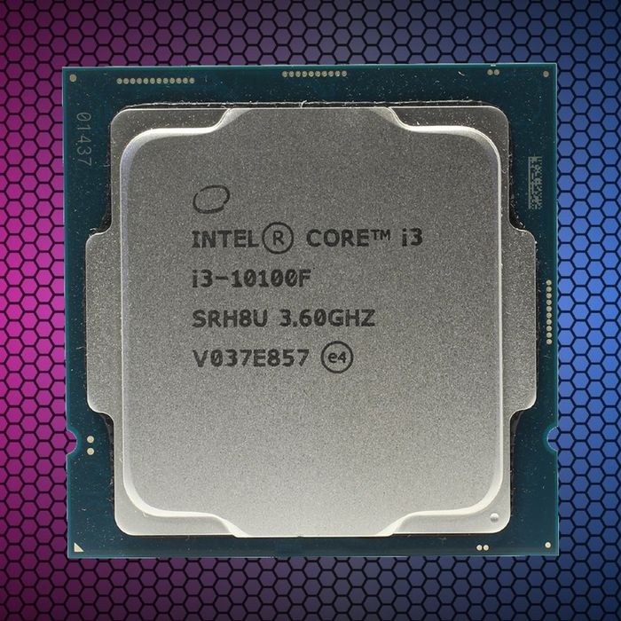 Процессор Intel Core i3-10100f 3.60ghz