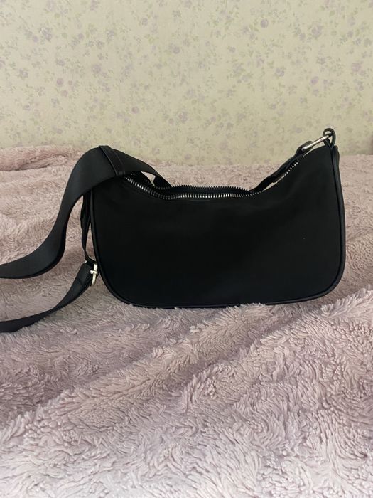 сумка чорна cropp