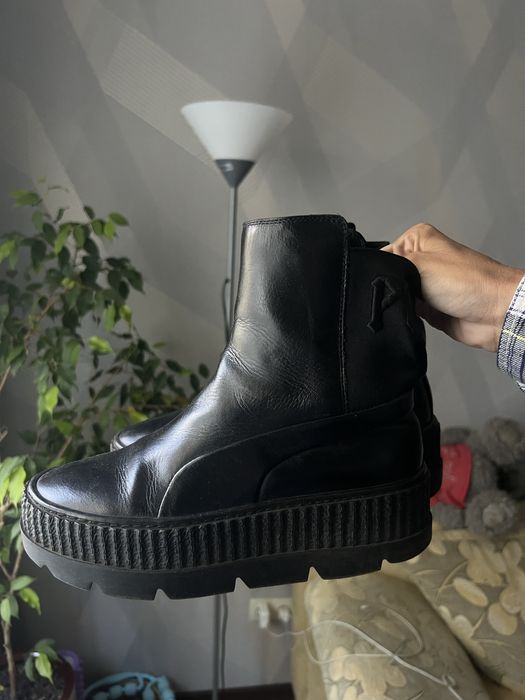 Черевики puma на платформі