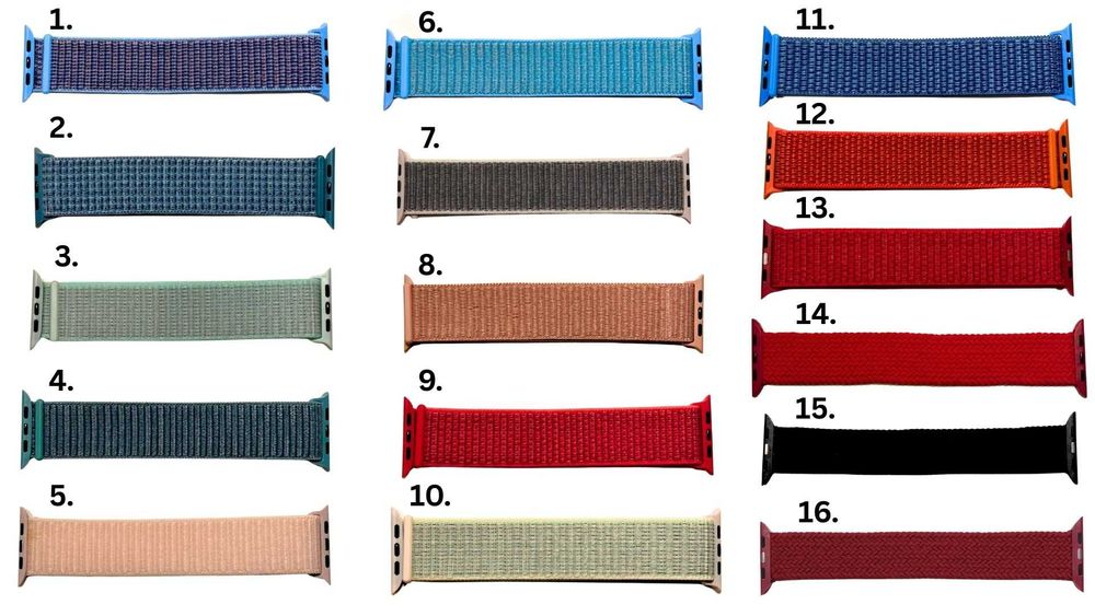 Pulseiras Apple Watch 42mm & 44mm (Novas)