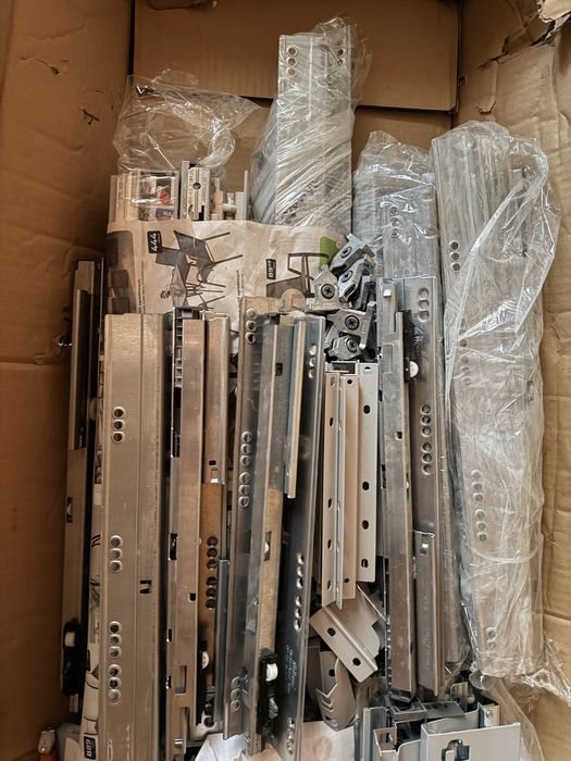 10x BLUM Tandembox + 8x Reling