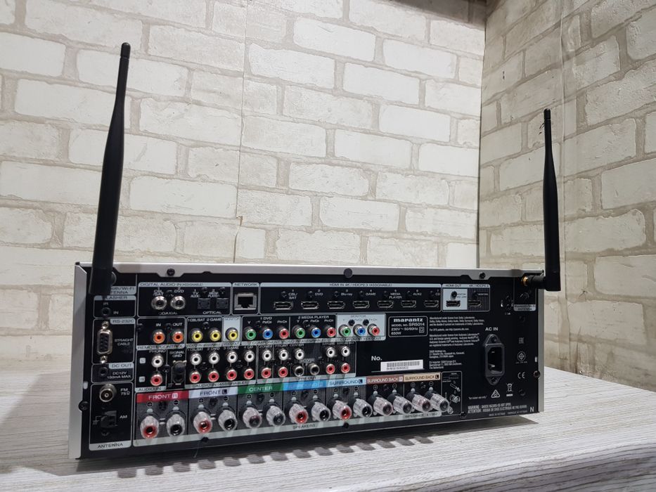 7.2 AV ресивер MARANTZ SR 5014, *7х140 Вт, HDMI, Wi-Fi USB Bluetooth