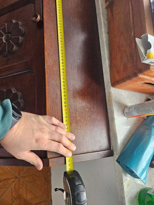 sekretarzyk - antyk - biurko - szufladki - drewniany - zabytkowy