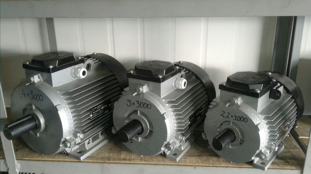 Електродвигун 2,2 3 4 кВт однофазний електромотор электродвигатель