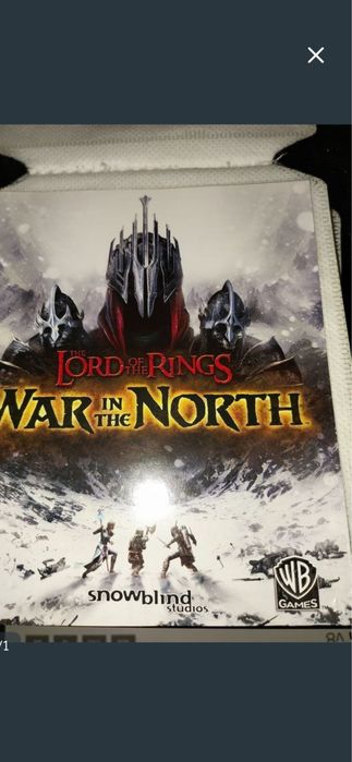 Manual jogo Ps3 Lord of the Rings