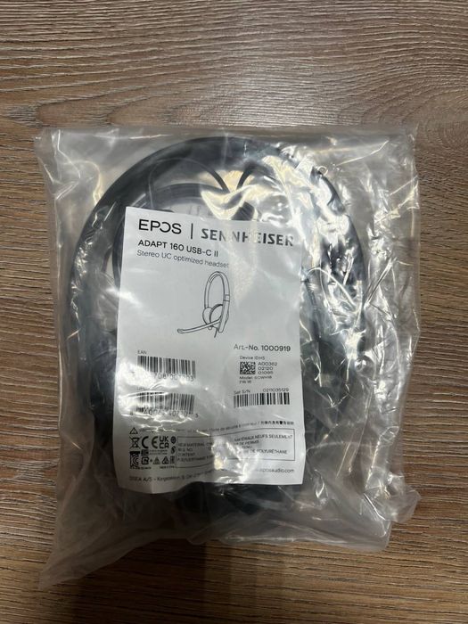 Продам наушники sennheiser epos adapt 160 usb c II