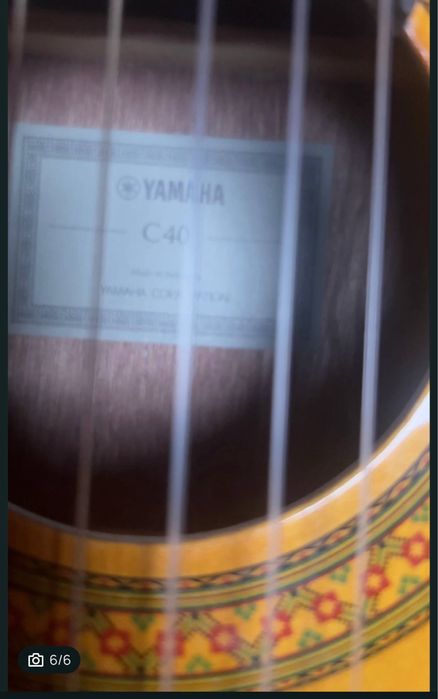 Класична гітара yamaha c40 без торгу
