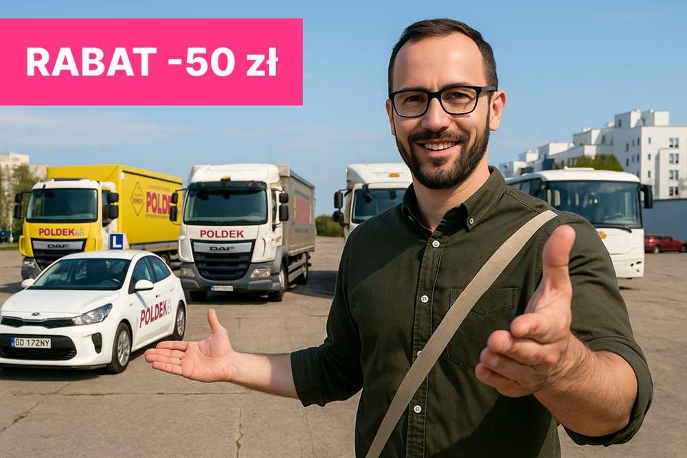 Szkoła nauki jazdy – wysoka zdawalność i rabat 50 zł (Gdańsk)