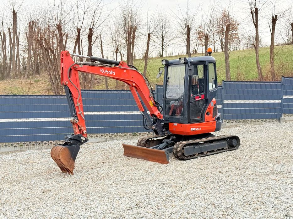 Kubota * Sprowadzona * Minikoparka * Kubota U 35-3&amp;3 * 3.5 Ton *  Koparka 3.5