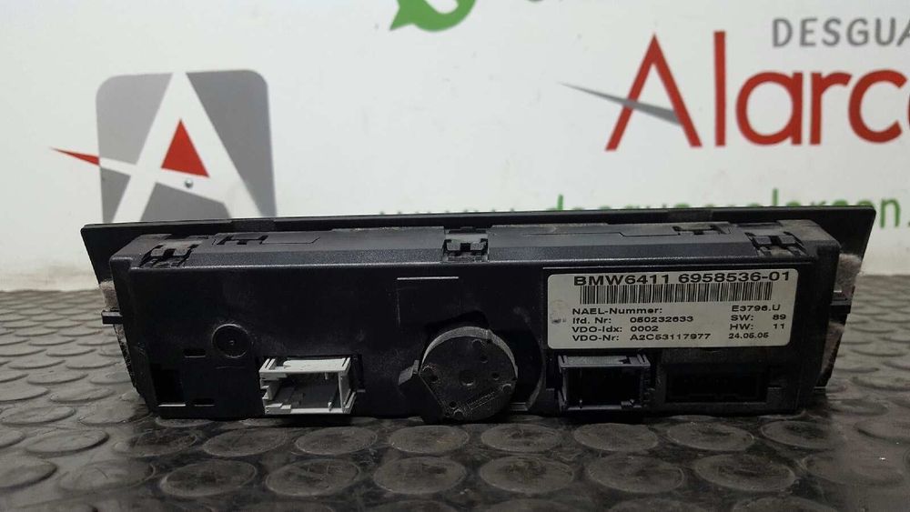 COMANDO CLIMATIZADOR BMW SERIE 1 BERLINA (E81/E87) 120D