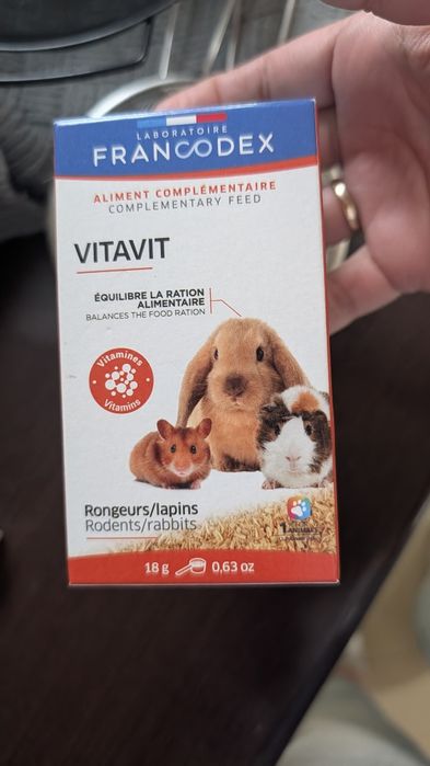 Witaminy dla gryzoni