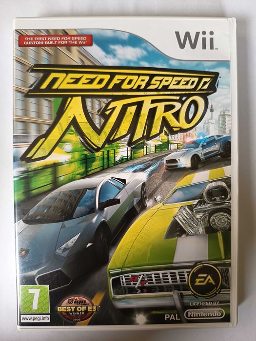 Need For Speed Nitro Nintendo Wii angielska komplet