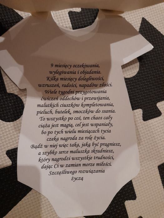 Kartka na Baby Shower