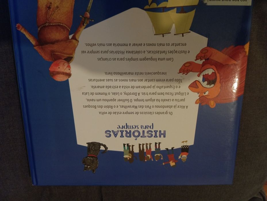 Livro infantil com histórias de sempre