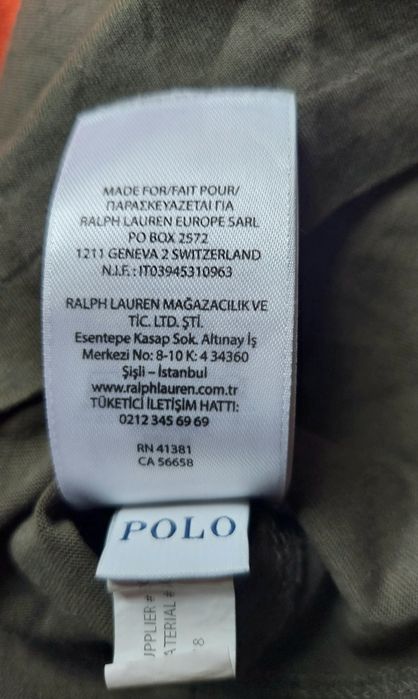 Футболка фірми Polo Ralph Lauren оригінал 

Размер: M

Заміри детальні