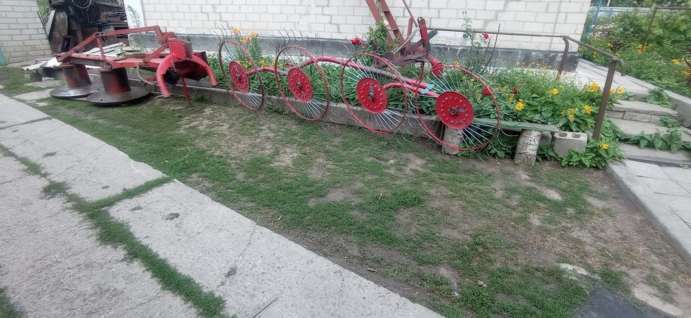 Роторна коса 1,65 і гребки сонечко