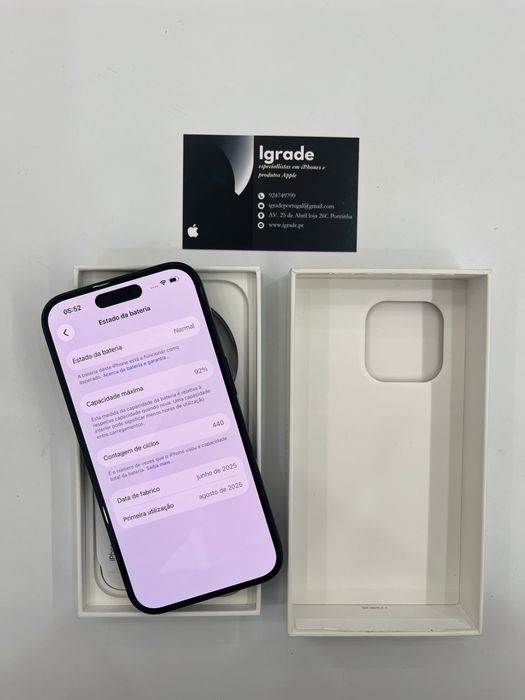 Iphone 16 de 128GB IMPECAVEL