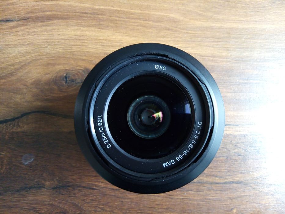 Sony Alpha 300 pełen zestaw