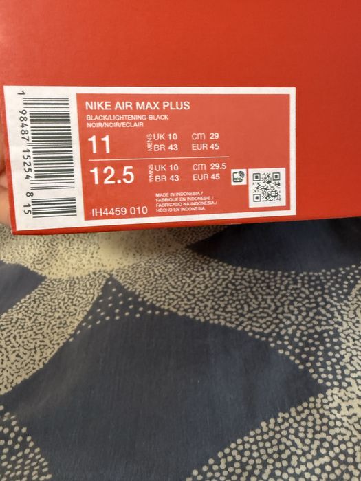Nowe oryginapne buty nike air max plus tn 45