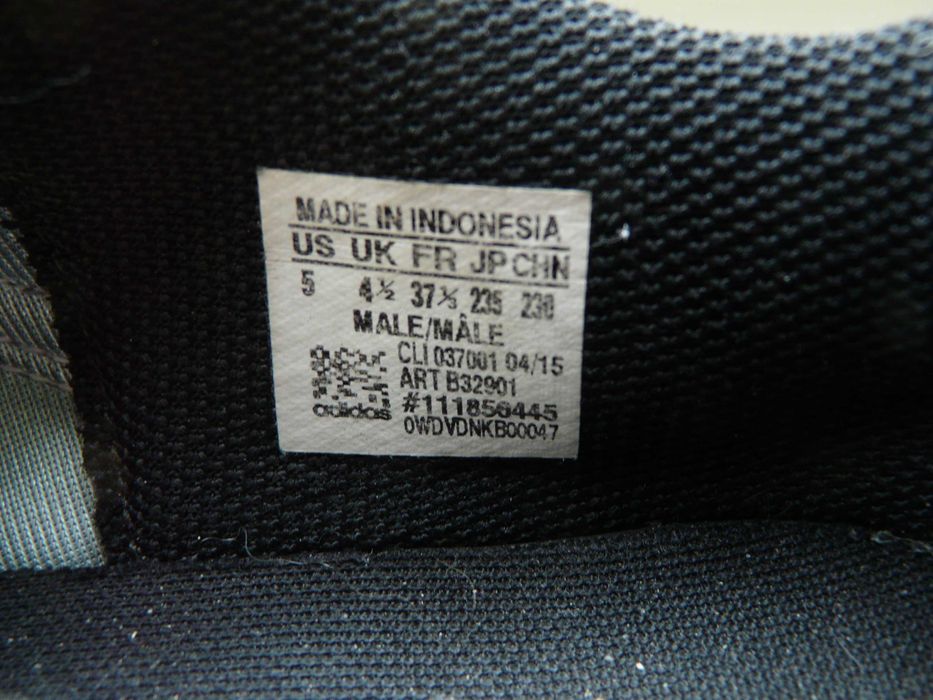 Adidasy firmy Adidas, 37 i 1/3 ( 23cm ), błękitne