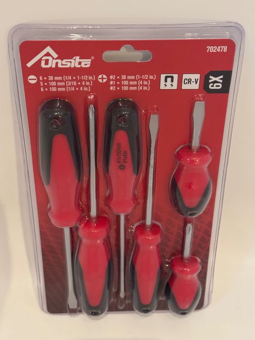 Zestaw 6 srubokretow precyzyjnych Onsite