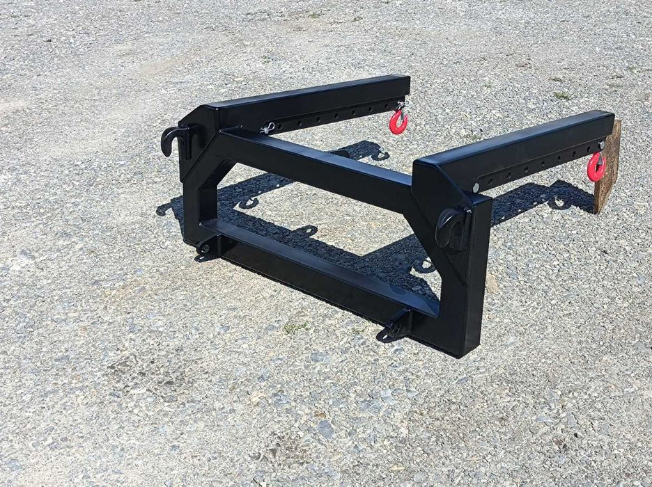 Transporter  do big bagów podnośnik ładowacz przenośnik czerpak chwytak zawiesie uchwyt do worków