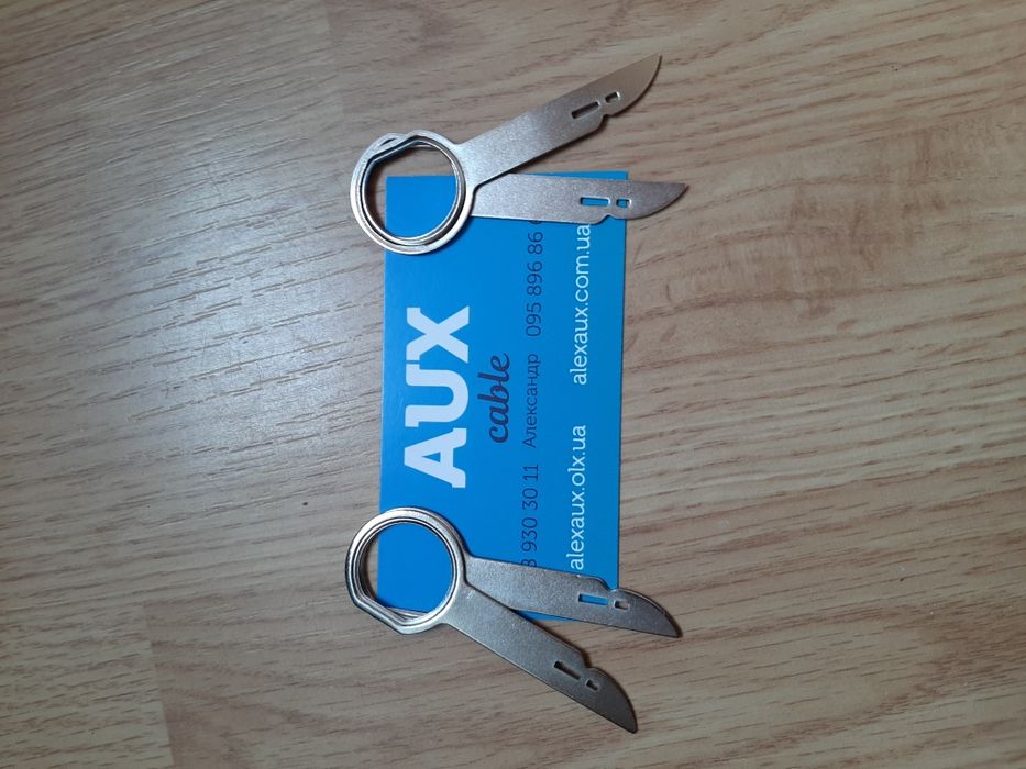 Ключи для демонтажа штатных магнитол Ford Audi Volkswagen Seat