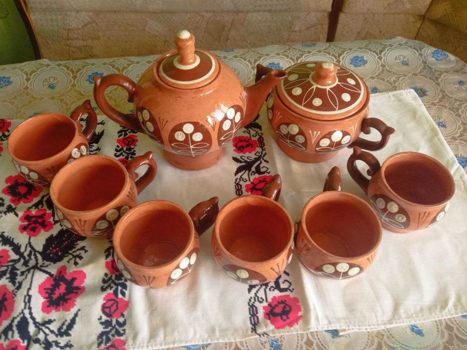 Керамічний чайний сервіс,  Турція