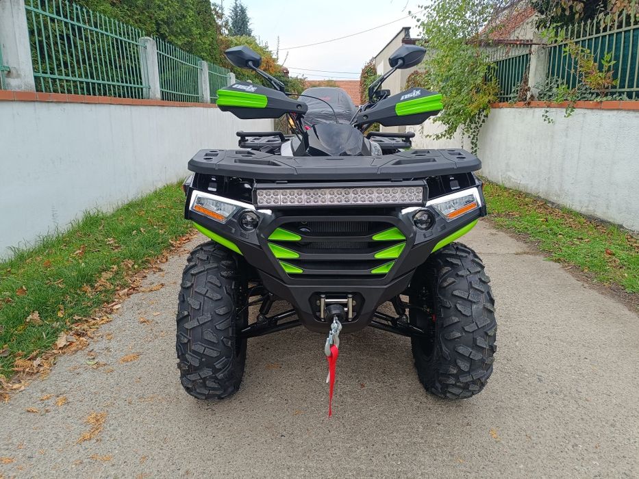 Wielki QUAD ASIX CHALLENGER 300 Homologacja Wyciągarka RATY TRANSPORT