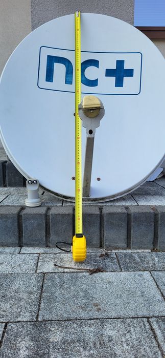 Antena satelitarna 80 cm + konwerter TWIN