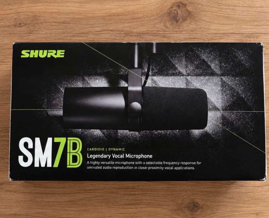 Shure SM7B – mikrofon dynamiczny z przyłączem XLR