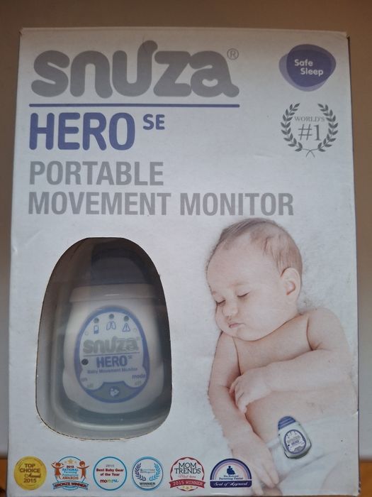 Monitor oddechu dla niemowlęta Snuza Hero SE