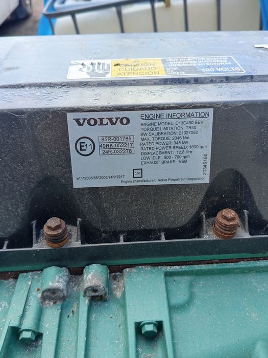 Двигун volvo fh13