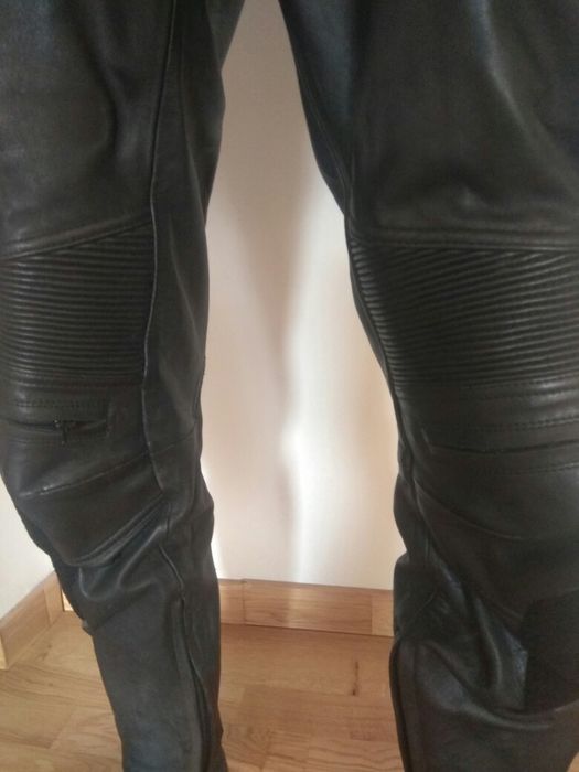 Kombinezon motocyklowy skorzany czarny firmy FLM rozmiar 54 L